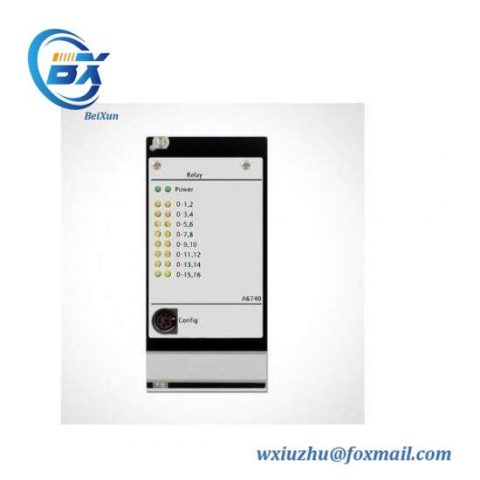 Emerson A6740/10 - 16-Channel Output Relay Module, Industrial Control System Component