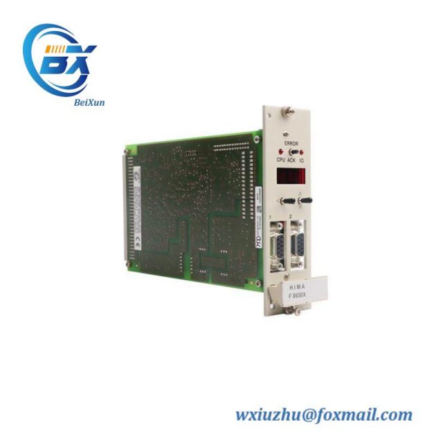 HIMA F8650X CPU Module for Industrial Control, Advanced Automation Solutions