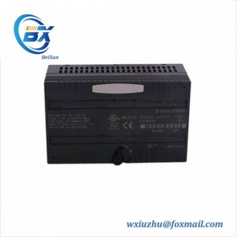 GE FANUC IC200ALG326H Analog Output Module: High Precision Control Solutions