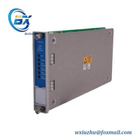 BENTLY 3500/34-01 125696-01 Industrial Vibration Monitoring Module