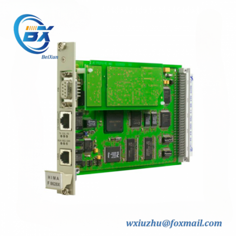 HIMA F8628 Communication Module, High-Speed Ethernet Interface for Industrial Automation