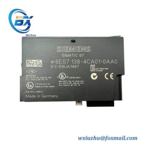 Siemens 6ES7 138-4CA01-0AA0 Power Module